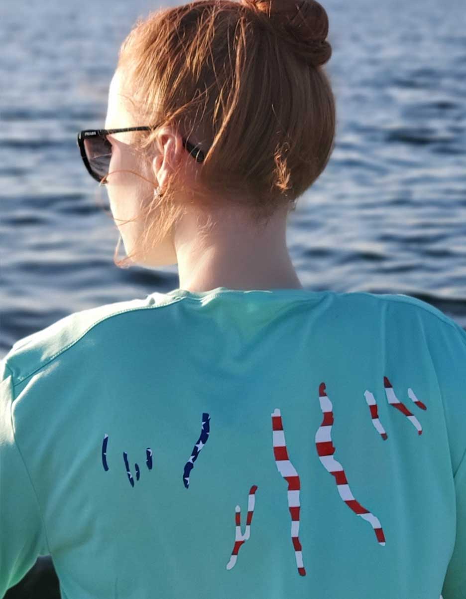 I Heart Finger Lakes  UV Long Sleeve Active Shirt (Unisex)